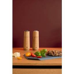 Champagne Gewürzmühlen-2er-Set 18cm Eiche