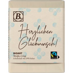 BioArt Schokolade Herzlichen Glückwunsch - 70 g