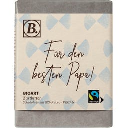 BioArt Schokolade Für den besten Papa - 70 g