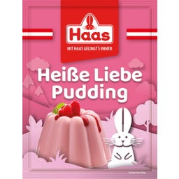 Haas Pudding - Frambuesa y vainilla