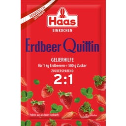 Haas Erbeer-Quttin 2:1 - 48 g