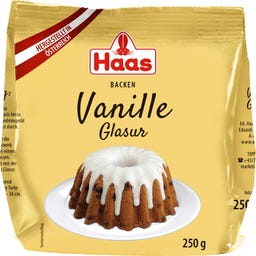 Haas Vanilleglasur - 250 g