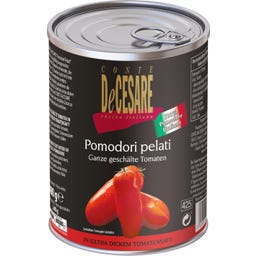 Conte de Cesare Ganze Geschälte Tomaten - 400 g