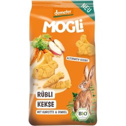 MOGLi Bio Rübli Kekse Karotte & Dinkel - 125 g