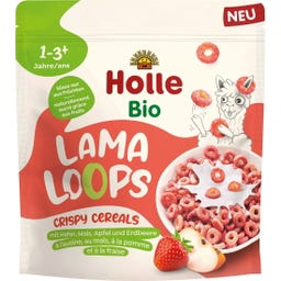 Holle Bio Crispy Cereals Lama Loops - 125 g
