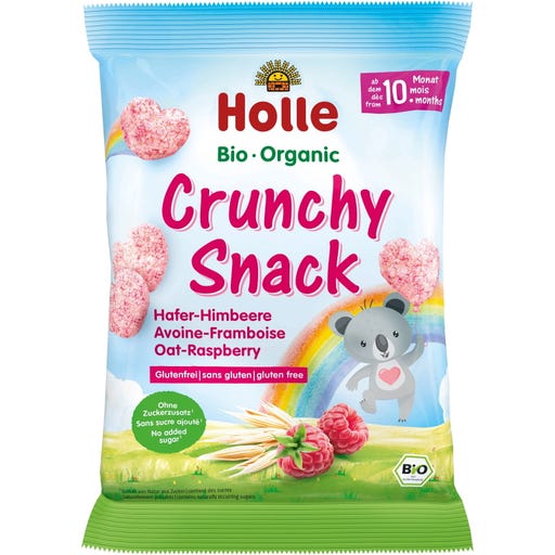 Holle Snack Crujiente Bio Avena-Frambuesa