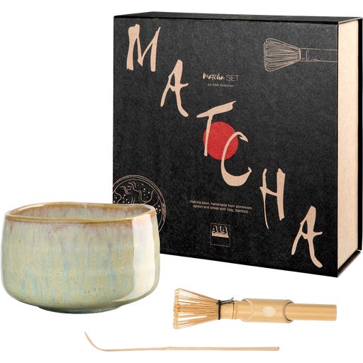 Set para Matcha - Ishi Shiny con Batidor y Cucharilla