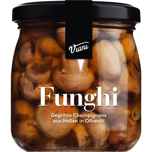 FUNGHI - Champignons Grillés Marinés dans l'Huile d'Olives - 180 g