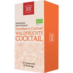 Demmers Teehaus Quick-T BIO Waldfrüchte Cocktail - 25 Teebeutel