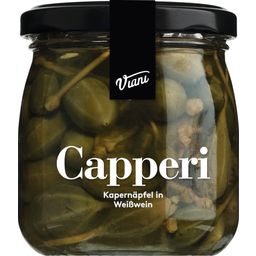 CAPPERI - Capperi con Gambo in Vino Bianco - 180 g