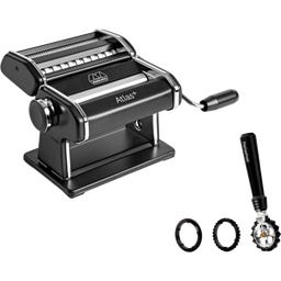 Marcato Macchina per Pasta Atlas+ con Pastawheel - Nero