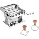 Macchina per Pasta Atlas+ Chrome Design con Stampini per Ravioli