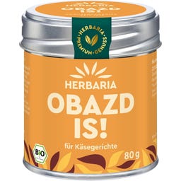 Herbaria Mezcla de Especias Bio - ¡Obazd is! - 80 g