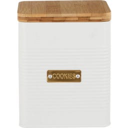 OTTO COLLECTION quadratische Keksdose, weiß, 2,6 Liter - 1 Stk.