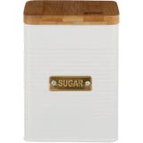OTTO COLLECTION Square Storage Container, White, 1.4 litres
