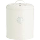 LIVING Kompostbehälter, pastellcreme, 2,5 Liter