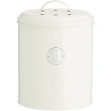 LIVING Kompostbak, Pastelcr&egrave;me, 2,5 Liter