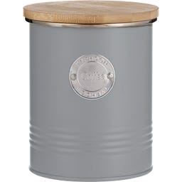 LIVING Vorratsbehälter Kaffee, 1 Liter - pastellgrau