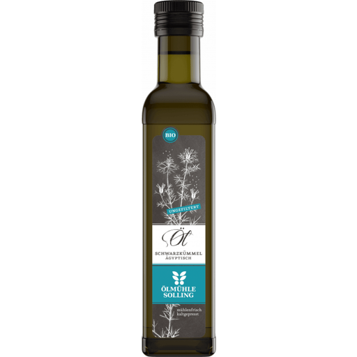 Bio Schwarzkümmelöl nativ ungefiltert EG-Bio - 250 ml
