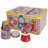 Dolce & Gabbana Moka Express 3 Cups Carretto Siciliano + Dolce & Gabbana Perfetto Moka Irresistibile Ground Coffee in a Tin Gift Box, 200 g