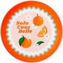 Mercado de la Fruta - Plato de Postre Ø 20 cm - Naranjas - 1 pieza