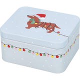 Geschenkbox Xmas Dachshund, hellgrau