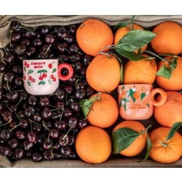 Mercato della Frutta - Set di 2 Mug - Frutti Misti