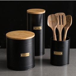 OTTO COLLECTION Utensilienbehälter, schwarz, 1,4 Liter - 1 Stk.