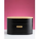 OTTO COLLECTION Brotkasten, schwarz, 10,5 Liter - 1 Stk.