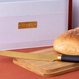 OTTO COLLECTION quadratischer Brotkasten, weiß, 9,5 Liter