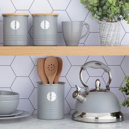 LIVING Utensilienbehälter, 1,7 Liter - pastellgrau