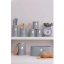 LIVING Brotkasten, 7,5 Liter - pastellgrau