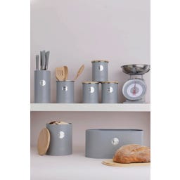 LIVING Brotkasten, 7,5 Liter - pastellgrau