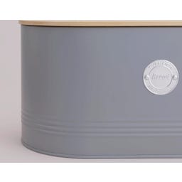 LIVING Brotkasten, 7,5 Liter - pastellgrau