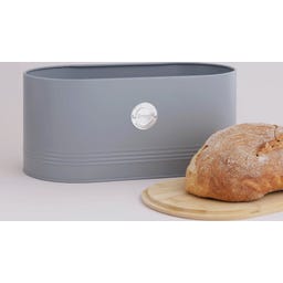 LIVING Brotkasten, 7,5 Liter - pastellgrau