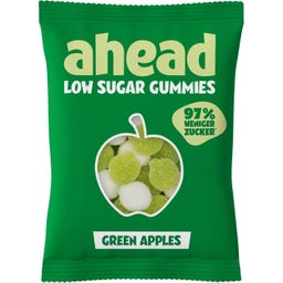 ahead Green Apples Low Sugar Gummies - 50 g
