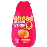 ahead Peach Ice Tea Zero Sugar Sirup