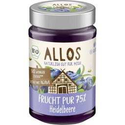 Allos Organic Pure Fruit 75% - Blueberry - 250 g