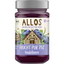 Allos Frutta Pura 75% Bio - Mirtillo - 250 g