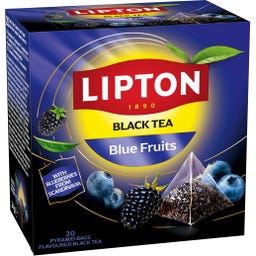 Lipton Schwarztee Blue Fruits