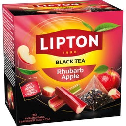 Lipton Schwarztee Apple Rhubarb
