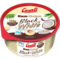 Casali Rum-Kokos Black & White - 250 g