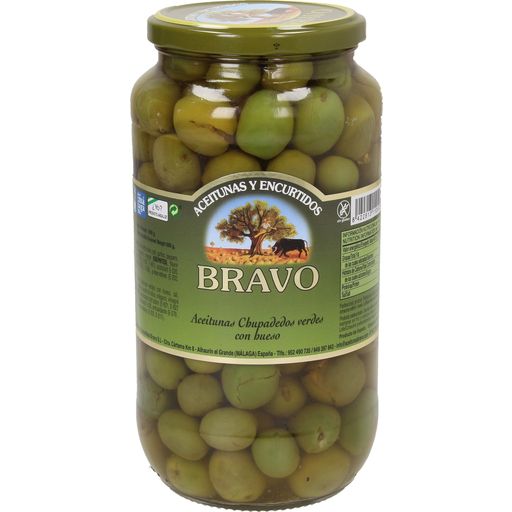 Olives Chupadedos Dans une Marinade aux Herbes - 550 g