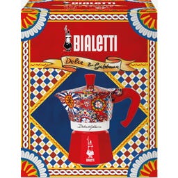 Moka Express Dolce & Gabbana Carretto Siciliano - 3 Tassen