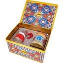Dolce&Gabbana - Carretto Siciliano - Set Moka Express 3 Tazzine + Perfetto Moka Irresistibile 200 g