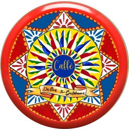 Dolce&Gabbana - Carretto Siciliano - Set Moka Express 3 Tazzine + Perfetto Moka Irresistibile 200 g