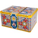 Geschenkbox Dolce & Gabbana Moka Express 2 Tassen Carretto Siciliano + 2 Espressobecher und Rührstäbchen