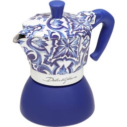 Moka Express Dolce & Gabbana Induktion Blu Mediterraneo - 4 Tassen