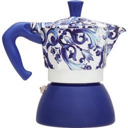 Moka Express Dolce & Gabbana Induktion Blu Mediterraneo - 4 Tassen