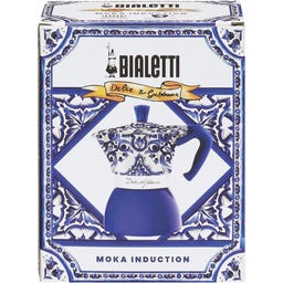 Moka Express Dolce & Gabbana Induktion Blu Mediterraneo - 4 Tassen